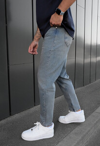 Фото - Сіро-сині джинси для хлопців Staff 31 grey blue regular - Men box