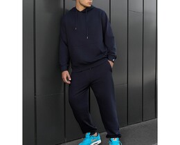 Фото - Однотонный темно-синий костюм Staff hj navy - Men box