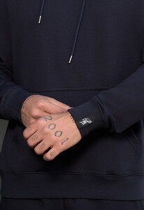 Фото - Однотонный темно-синий костюм Staff hj navy - Men box