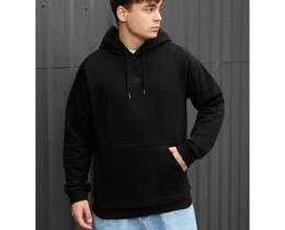 Фото - Брендоване оверсайз худі Staff re black logo oversize - Men box