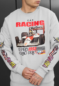 Фото - Молодежный свитшот с ярким принтом Staff racing - Men box
