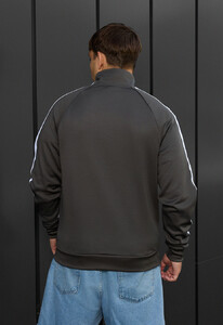 Фото - Брендированная серая олимпийка Staff logo stripes gray - Men box