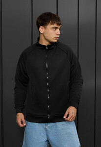 Фото - Однотонна олімпійка чорного кольору Staff all black - Men box