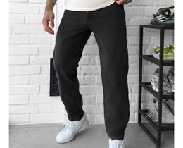 Фото - Чоловічі темно-сірі джинси Staff 12 dark gray regular - Men box