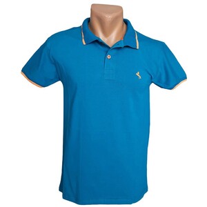 Фото - Футболка поло от бренда Sport Line из хлопка изумрудная - Men box