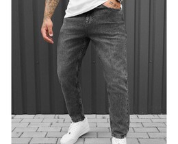 Фото - Базові джинси сірого кольору Staff 31 gray regular - Men box