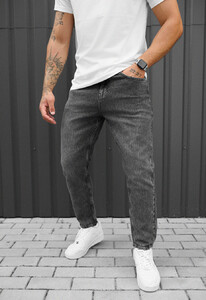 Фото - Базові джинси сірого кольору Staff 31 gray regular - Men box