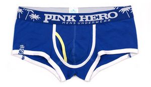 Фото - Боксеры синего цвета Pink Hero - Men box