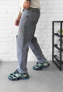 Фото - Сірі джинси повсякденні Staff 5 gray baggy - Men box