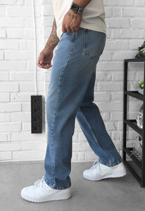 Фото - Універсальні джинси для хлопців Staff 5 blue baggy - Men box