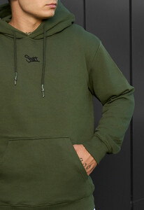 Фото - Молодежное худи для парней Staff khaki logo - Men box