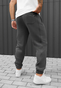 Фото - Сірі молодіжні спортивки Staff siv gray reflective - Men box