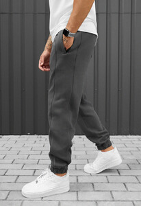 Фото - Сірі молодіжні спортивки Staff siv gray reflective - Men box