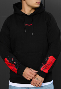 Фото - Черное брендированное худи Staff original oversize - Men box