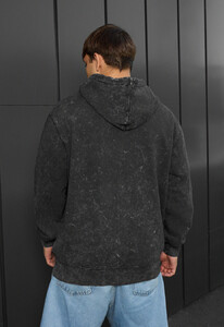 Фото - Чоловіча оверсайз кофту Staff va dark gray oversize - Men box