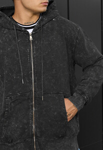 Фото - Чоловіча оверсайз кофту Staff va dark gray oversize - Men box