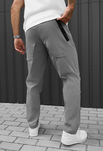 Фото - Базові штани сірого кольору Staff sp gray - Men box