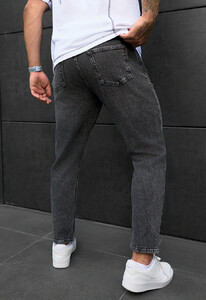 Фото - Однотонные серые джинсы Staff 15 loose fit gray - Men box