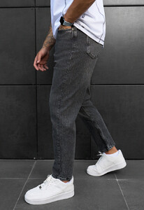 Фото - Однотонные серые джинсы Staff 15 loose fit gray - Men box