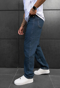 Фото - Чоловічі джинси темно-сині Staff 3 loose fit dark blue - Men box