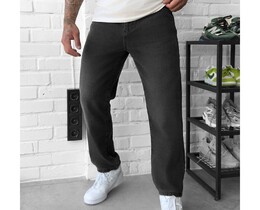 Фото - Классические серые джинсы Staff 3 loose fit gray - Men box