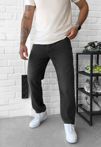 Фото - Класичні сірі джинси Staff 3 loose fit gray - Men box