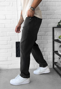 Фото - Класичні сірі джинси Staff 3 loose fit gray - Men box