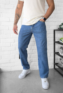 Фото - Повсякденні джинси чоловічі Staff 3 loose fit blue - Men box