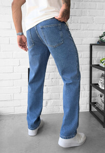 Фото - Повсякденні джинси чоловічі Staff 3 loose fit blue - Men box