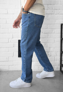 Фото - Повсякденні джинси чоловічі Staff 3 loose fit blue - Men box