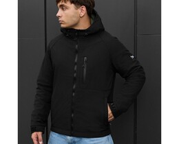 Фото - Базовая черная куртка soft shell Staff re black - Men box