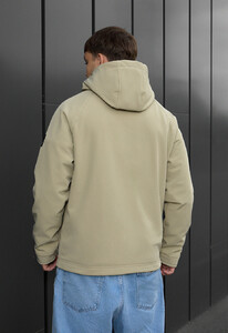 Фото - Куртка светло-оливкового цвета soft shell Staff re light olive - Men box