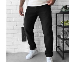 Фото - Универсальные черные джинсы Staff 3 black regular - Men box