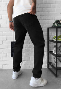 Фото - Универсальные черные джинсы Staff 3 black regular - Men box
