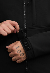 Фото - Однотонна чорна куртка Staff soft shell cu black - Men box