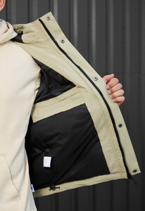 Фото - Черно-оливковая куртка Staff quor black & light olive - Men box