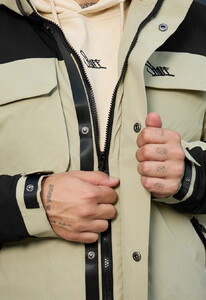 Фото - Черно-оливковая куртка Staff quor black & light olive - Men box