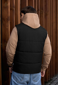 Фото - Базовая жилетка черного цвета Staff zokl black - Men box