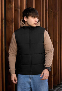 Фото - Базовая жилетка черного цвета Staff zokl black - Men box
