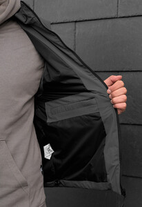 Фото - Однотонная жилетка серого цвета Staff zokl gray - Men box