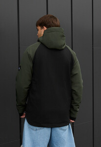 Фото - Демисезонная куртка для парней Staff bu soft shell khaki & black - Men box