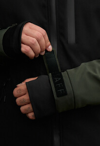 Фото - Демисезонная куртка для парней Staff bu soft shell khaki & black - Men box