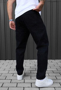 Фото - Классические черные джинсы Staff 10 black regular - Men box