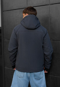 Фото - Темно-серая куртка Staff mei soft shell dark gray - Men box