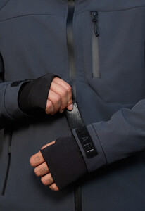 Фото - Темно-серая куртка Staff mei soft shell dark gray - Men box