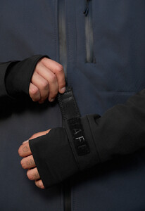 Фото - Демисезонная мужская куртка Staff mei soft shell dark gray & black - Men box