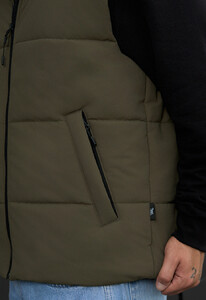 Фото - Однотонная мужская жилетка Staff xend khaki - Men box