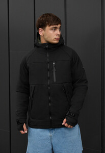 Фото - Базовая демисезонная куртка Staff soft shell lokk black2 - Men box