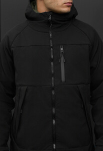 Фото - Базовая демисезонная куртка Staff soft shell lokk black2 - Men box