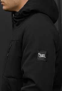 Фото - Базовая демисезонная куртка Staff soft shell lokk black2 - Men box